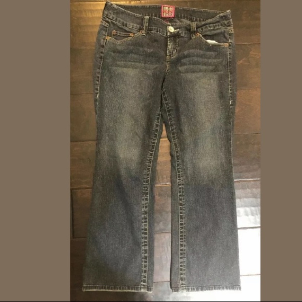 Torrid Jeans Plus Dark Wash Relaxed Boot Cut